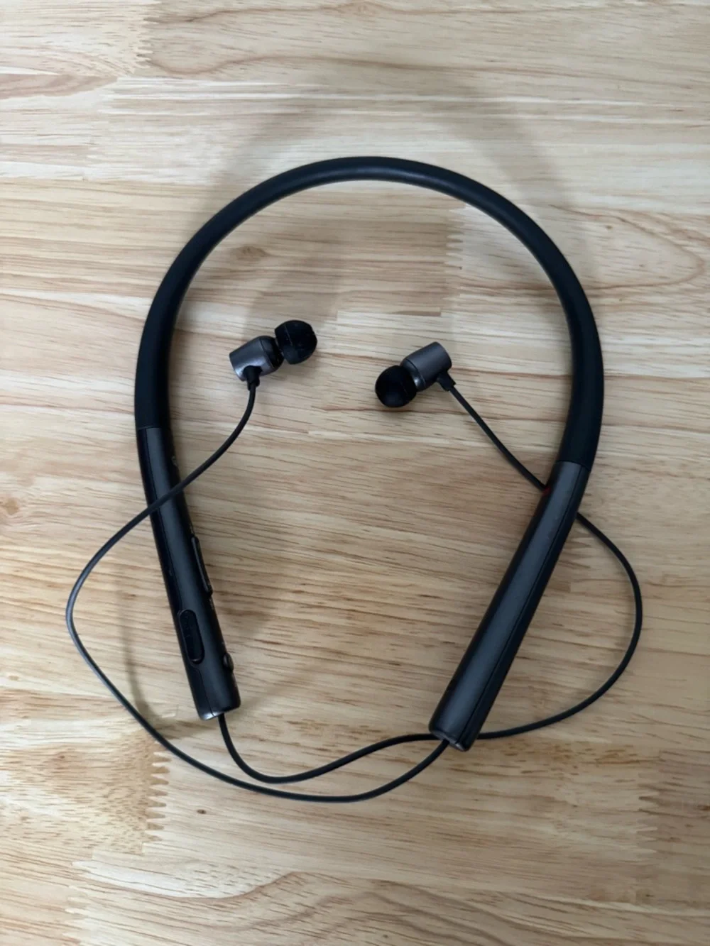 Sony Gray Wireless Neckband Headphones MDR-EX750BT